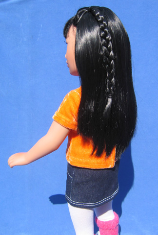 Ling's hair from the back